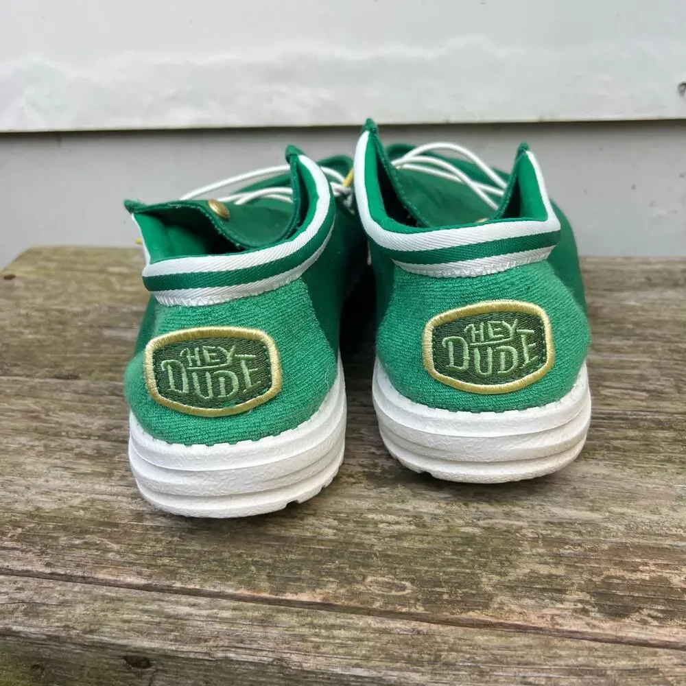 Hey Dude Green Golf Putting Green Wally Fairway Pine Mens 9 Loafer SKU 41765-3VK